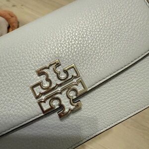 Tory Burch Light Blue Leather Women's Bag